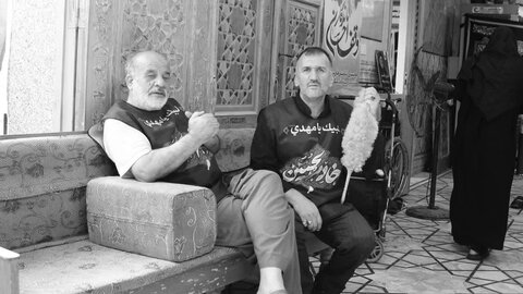 تصاویر / حضور نماینده ولی فقیه در استان قزوین در موکب سیدالشهدا علیه الاسلام اداره کل اوقاف در شهر مقدس نجف اشرف