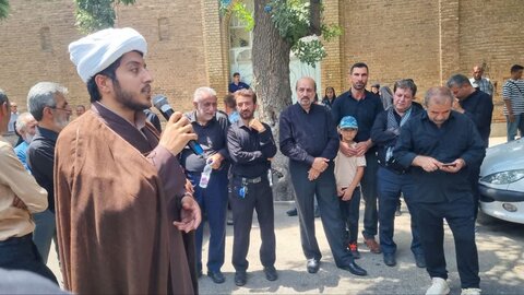 تصاویر / تصاویری از حضور مردم شهرستان های استان قزوین در مراسم دلدادگان اربعین حسینی