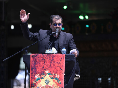 تشییع شهید یونس نوفرستی در پیاده روی جاماندگان اربعین در بیرجند