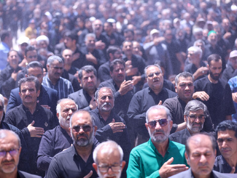 تشییع شهید یونس نوفرستی در پیاده روی جاماندگان اربعین در بیرجند