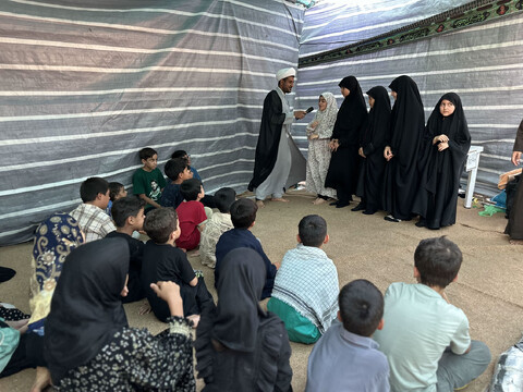 خدمات رسانی مبلغان خراسان جنوبی به زائران اربعین حسینی در کاظمین