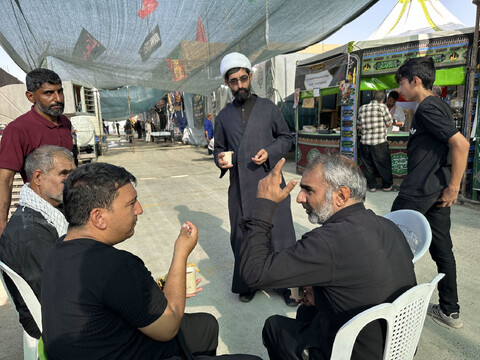 خدمات رسانی مبلغان خراسان جنوبی به زائران اربعین حسینی در کاظمین