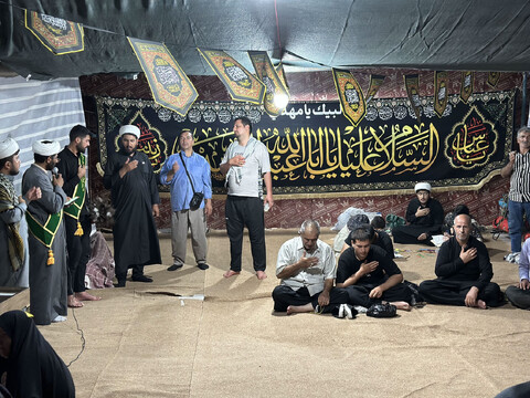 خدمات رسانی مبلغان خراسان جنوبی به زائران اربعین حسینی در کاظمین