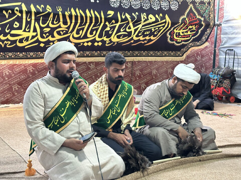 خدمات رسانی مبلغان خراسان جنوبی به زائران اربعین حسینی در کاظمین