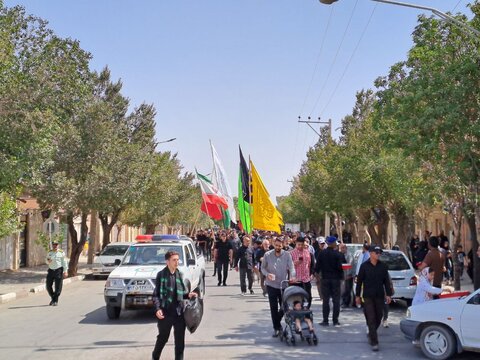 همایش جاماندگان اربعین حسینی در نایین