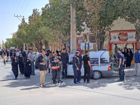 همایش جاماندگان اربعین حسینی در نایین