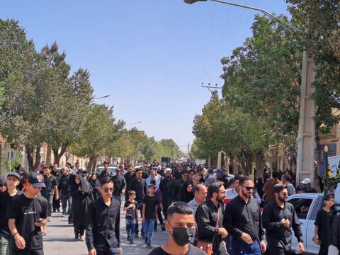 همایش جاماندگان اربعین حسینی در نایین