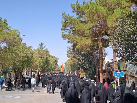 همایش جاماندگان اربعین حسینی در نایین