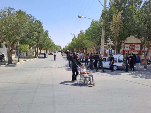 همایش جاماندگان اربعین حسینی در نایین