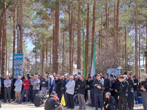 همایش جاماندگان اربعین حسینی در نایین