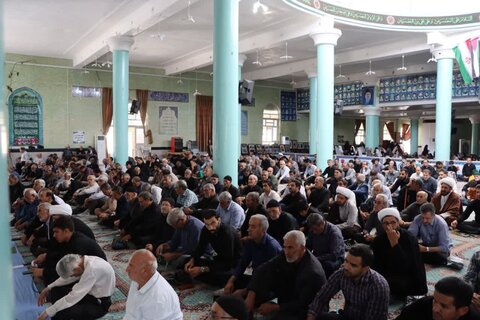 تصاویر/ اقامه نماز جمعه تکاب