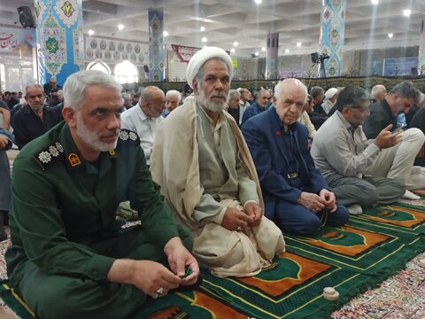 تصاویر/ نماز عبادی سیاسی جمعه کاشان