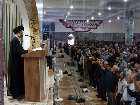 تصاویر/ نماز عبادی سیاسی جمعه کاشان