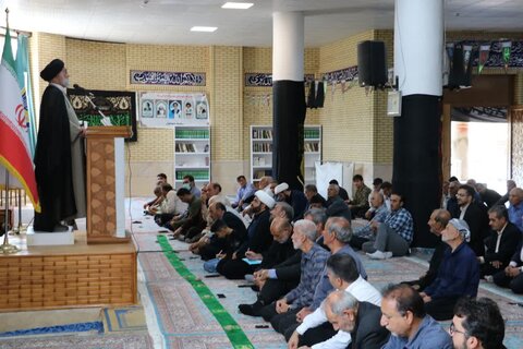 برگزاری نماز جمعه در شهرستان ایوان