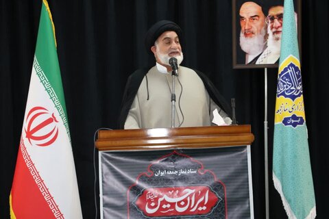 برگزاری نماز جمعه در شهرستان ایوان