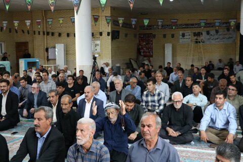 برگزاری نماز جمعه در شهرستان ایوان