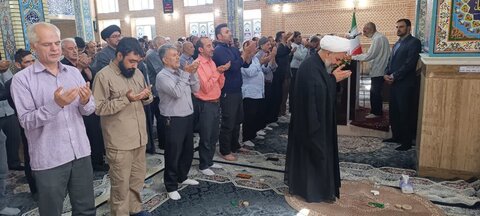 تصاویر/ اقامه نماز جمعه نقده