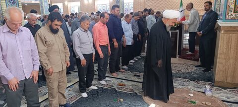 تصاویر/ اقامه نماز جمعه نقده