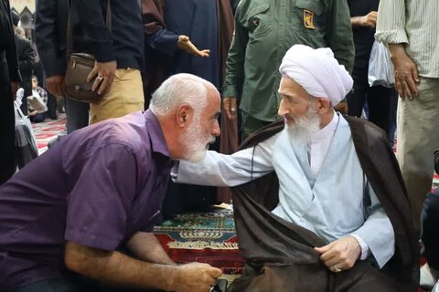 تصاویر نمازجمعه ۲۴ مرداد ساری به امامت حجت الاسلام  والمسلمین محمدی‌لائینی نماینده ولی فقیه در مازندران و امام جمعه ساری