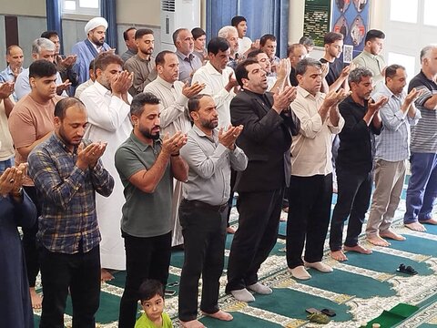 نمازجمعه امروز شهر عسلویه به روایت تصاویر