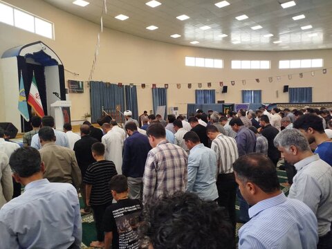 نمازجمعه امروز شهر عسلویه به روایت تصاویر