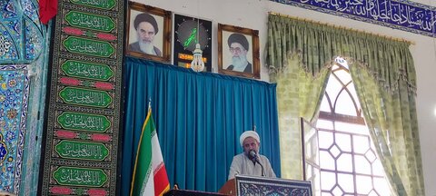 تصاویر/ نماز جمعه شهر بهرمان