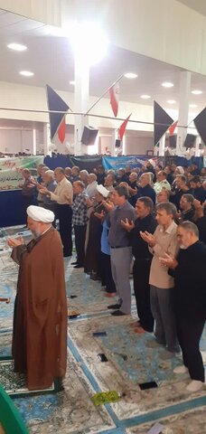 تصاویر/ نماز عبادی سیاسی جمعه آران وبیدگل