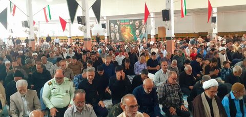 تصاویر/ نماز عبادی سیاسی جمعه آران وبیدگل