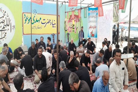 تصاویر/ موکب حضرت مهدی موعود(عج) هرسین؛ چراغی بر راه زائران بازگشته از اربعین