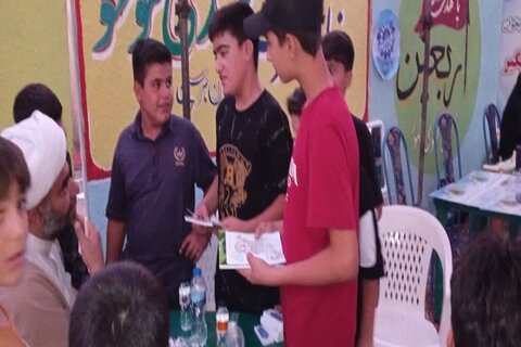 تصاویر/ موکب حضرت مهدی موعود(عج) هرسین؛ چراغی بر راه زائران بازگشته از اربعین