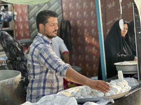 تصاویر| موکب داران خراسان جنوبی در کاظمین