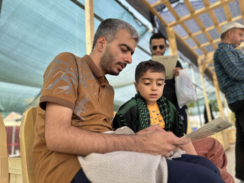 تصاویر| موکب داران خراسان جنوبی در کاظمین