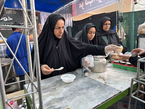 تصاویر| موکب داران خراسان جنوبی در کاظمین