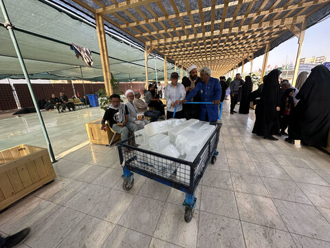 تصاویر| موکب داران خراسان جنوبی در کاظمین