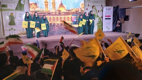 تصاویر/فعالیت مبلغین حوزه علمیه فاطمیه شهرستان کارون در طریق الحسین(ع)