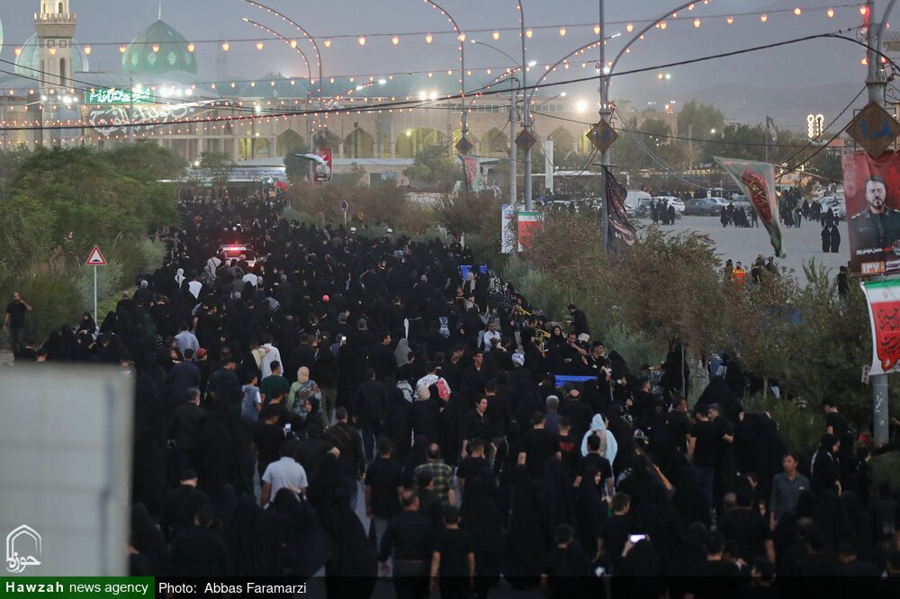 اربعین جاماندگان قم؛ شوری همراه با محبت و حماسه