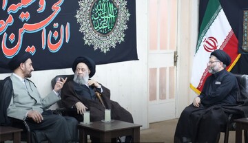 دیدار مدیر مرکز خدمات حوزهای علمیه کشور با آیت‌الله موسوی جزایری