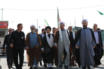 تصاویر/ بازدید نماینده ولی فقیه در آذربایجان غربی از پایانه مرزی تمرچین