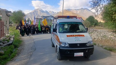 کرگل: اربعین واک کے دوران 175 خون کے عطیات، سبیلوں اور تبرکات کا وسیع انتظام