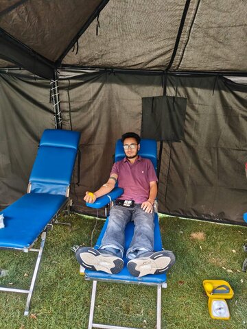 کرگل: اربعین واک کے دوران 175 خون کے عطیات، سبیلوں اور تبرکات کا وسیع انتظام