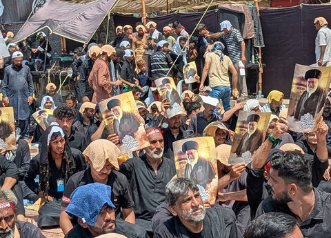 اربعین حسینیؑ، آئی ایس او کراچی کے تحت مرکزی جلوس میں مولانا ناظر تقوی کی زیر اقتداء نماز باجماعت