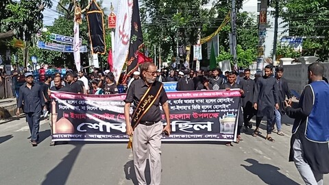 অশ্রুসিক্ত হৃদয়ে খুলনায় পালিত হলো ইমাম হুসাইন (আ.)’র পবিত্র চেহলাম/ছবি