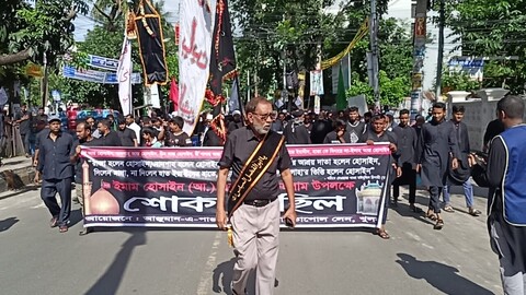 অশ্রুসিক্ত হৃদয়ে খুলনায় পালিত হলো ইমাম হুসাইন (আ.)’র পবিত্র চেহলাম/ছবি