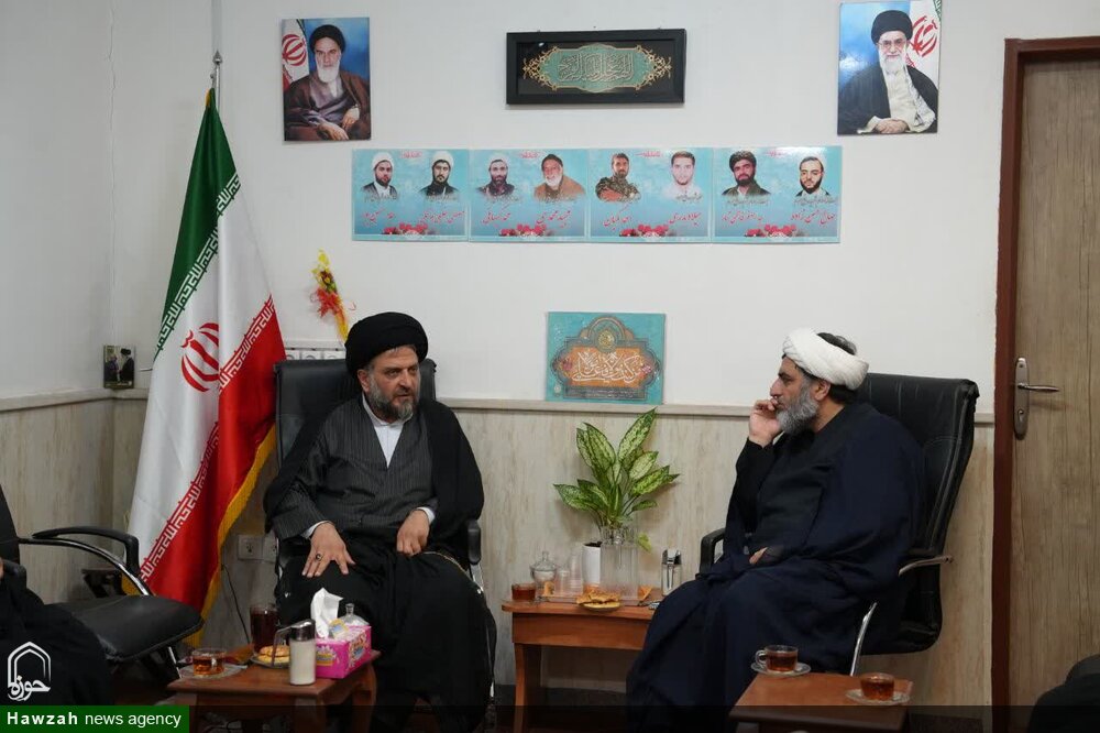 دیدار معاون سازمان تبلیغات اسلامی کشور با مدیر حوزه علمیه خوزستان