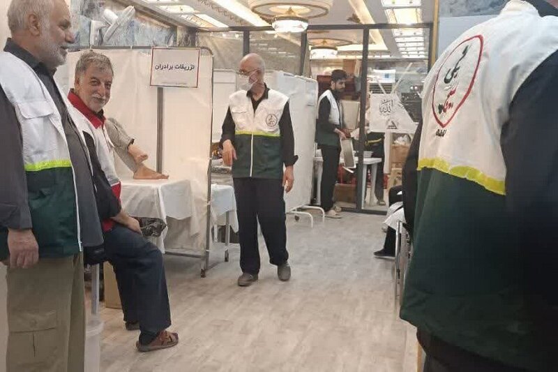 پایان موفقیتآمیز فعالیت موکب بهداشتیدرمانی زوار الحسین(ع) کرمانشاه با ارائه ۱۵ هزار خدمت پزشکی+عکس