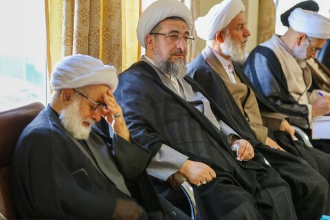 تصاویر/ جلسه اخلاق استاد تحریری در جمع طلاب و روحانیون تبریزی