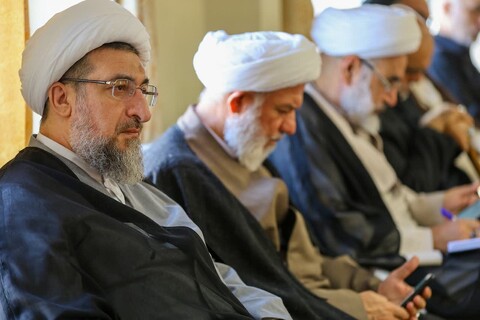 تصاویر/ جلسه اخلاق استاد تحریری در جمع طلاب و روحانیون تبریزی