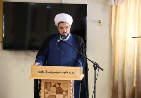 تصاویر/ جلسه اخلاق استاد تحریری در جمع طلاب و روحانیون تبریزی