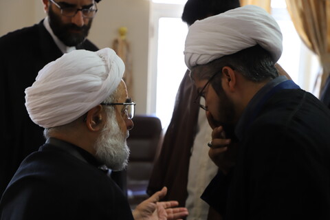 تصاویر/ جلسه اخلاق استاد تحریری در جمع طلاب و روحانیون تبریزی