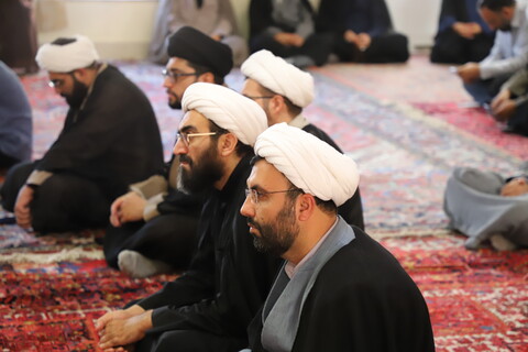 تصاویر/ جلسه اخلاق استاد تحریری در جمع طلاب و روحانیون تبریزی